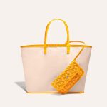 Goyard Saint Louis PM Tote Bag Yellow - Image 3